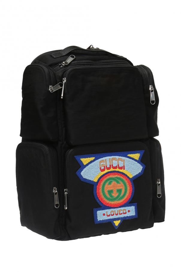 Gucci on sale backpack patches